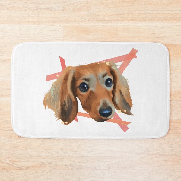Item preview, Long Haired Dachshund designed and sold by LenOutOf10-art.