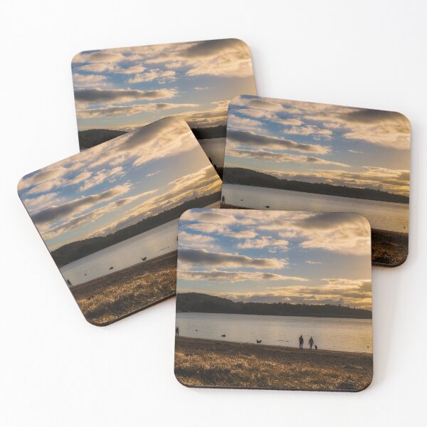 Item preview, Sunset Stroll on Inverkip Beach designed and sold by RJW Images.
