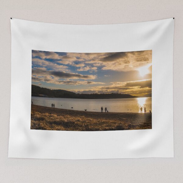 Item preview, Sunset Stroll on Inverkip Beach designed and sold by RJW Images.