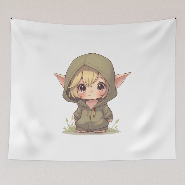 Item preview, Kawaii Forest Elf – Cute Fantasy Character. designed and sold by santi-ia.
