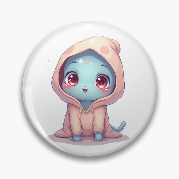 Item preview, Cute Kawaii Slime Character – Cozy Fantasy Creature designed and sold by santi-ia.