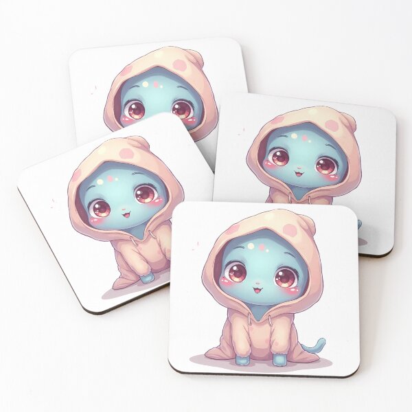 Item preview, Cute Kawaii Slime Character – Cozy Fantasy Creature designed and sold by santi-ia.