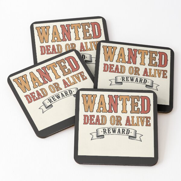 Item preview, Wanted Dead or Alive Poster designed and sold by CELESTIAL©️.