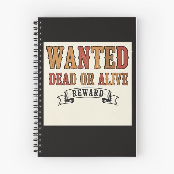 Item preview, Wanted Dead or Alive Poster designed and sold by CELESTIAL©️.