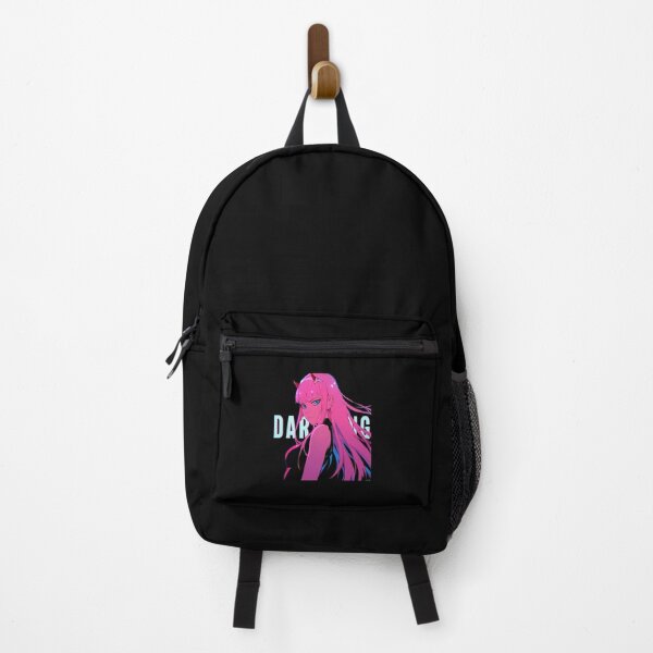 Item preview, Darling In The Franxx – Zero Two Pink & Cyan Neon Glow Design designed and sold by cathnbeltrane.
