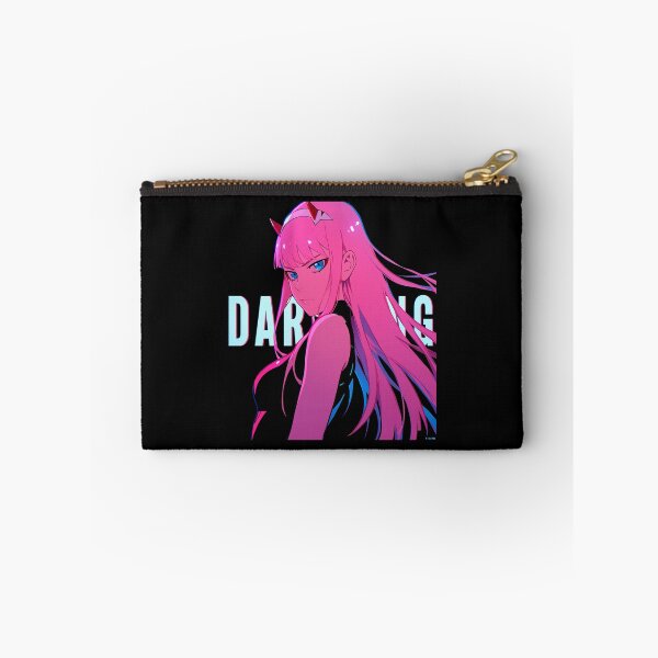 Item preview, Darling In The Franxx – Zero Two Pink & Cyan Neon Glow Design  designed and sold by cathnbeltrane.