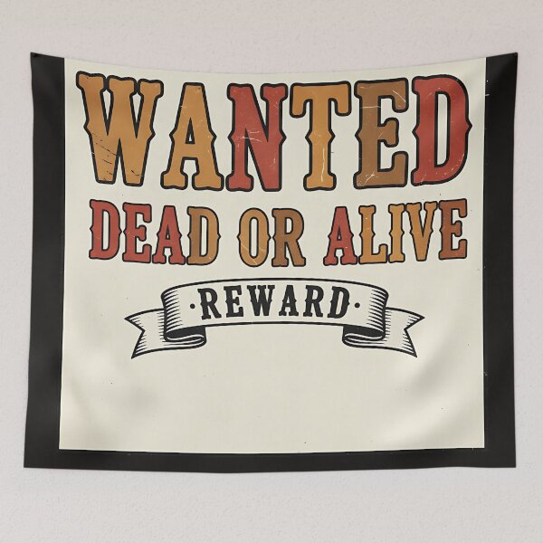 Item preview, Wanted Dead or Alive Poster designed and sold by CELESTIAL©️.