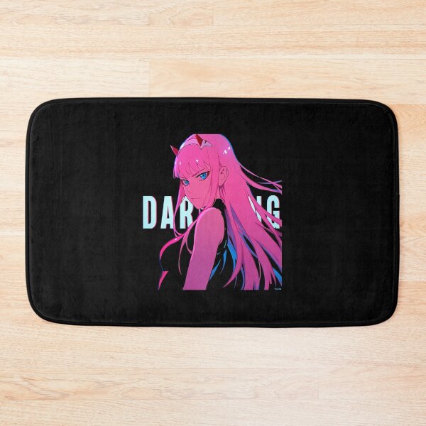 Item preview, Darling In The Franxx – Zero Two Pink & Cyan Neon Glow Design  designed and sold by cathnbeltrane.
