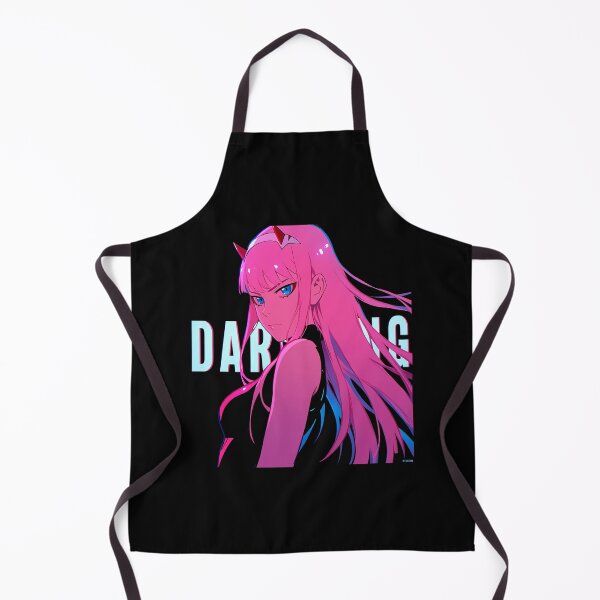 Item preview, Darling In The Franxx – Zero Two Pink & Cyan Neon Glow Design designed and sold by cathnbeltrane.