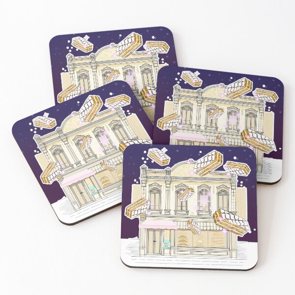 Item preview, Magical Bakery Illustration – Dreamy Cake Shop with Floating Desserts designed and sold by Sugar Wisdom .
