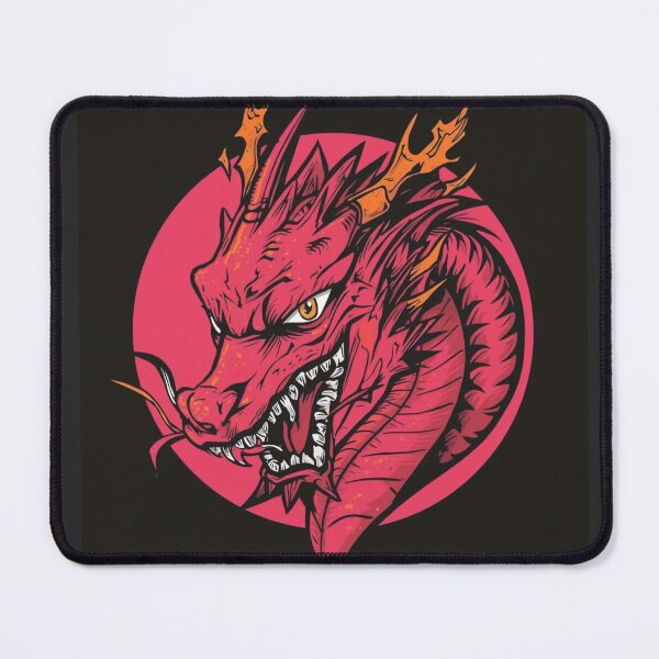 Item preview, : Retro Dragon Tattoo designed and sold by Ink-n-Irony.