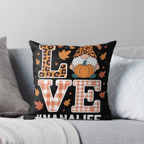 Item preview, Leopard LOVE Gnome Fall Pumpkin Nana Life Thanksgiving  designed and sold by NailMolisa.
