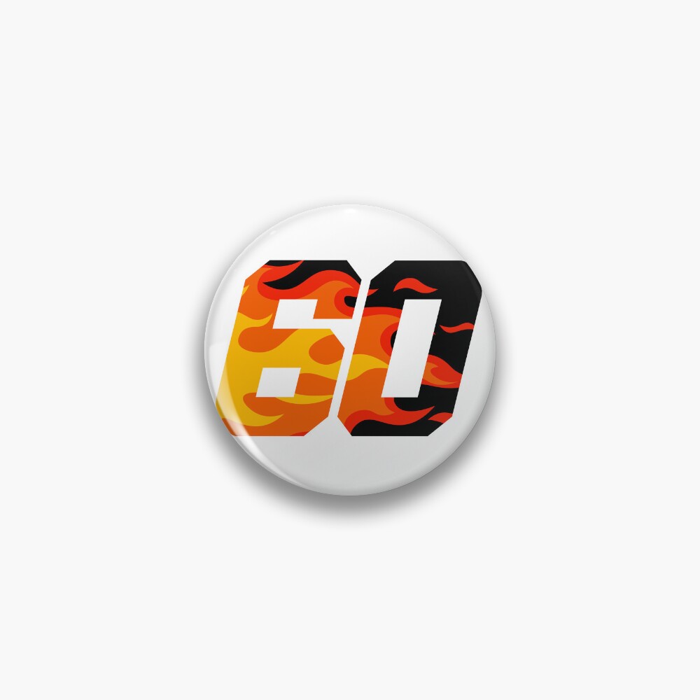 Item preview, Pin designed and sold by RacingNumbers.