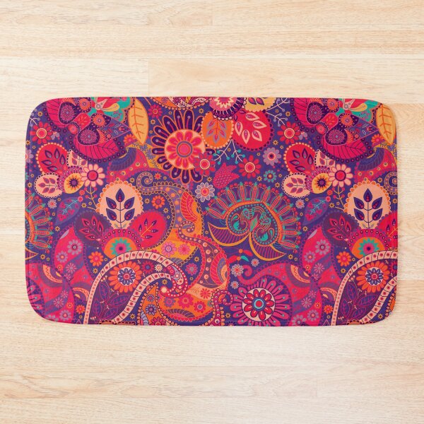 Item preview, Bright Floral Pattern – Vibrant Decorative Botanical Design designed and sold by BohemiaArt.