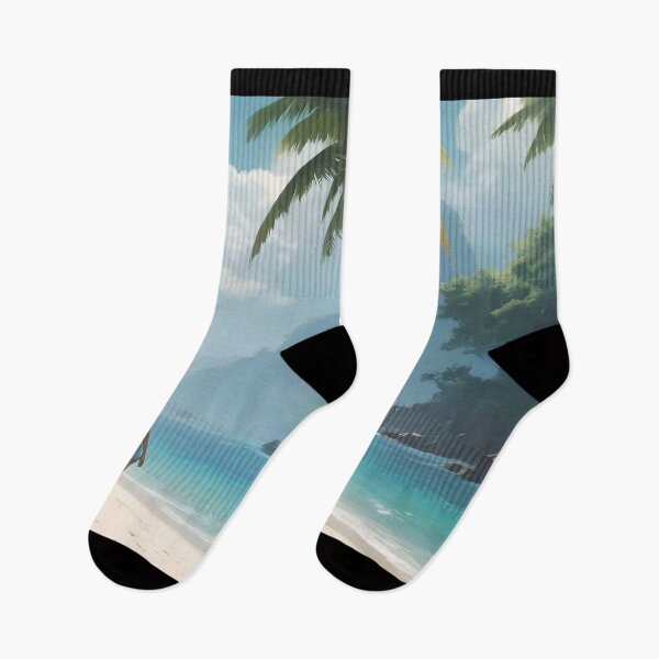 Item preview, Dreamy Tropical Beach Walk – Summer & Good Vibes designed and sold by LootLion.