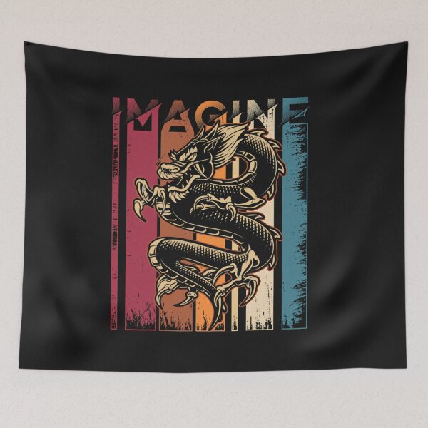 Item preview, Imagine Dragon Vintage Cool For Boyfriends For Girlfriends designed and sold by JohnRossha.