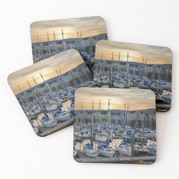 Item preview, Sunset on Inverkip Marina designed and sold by RJW Images.