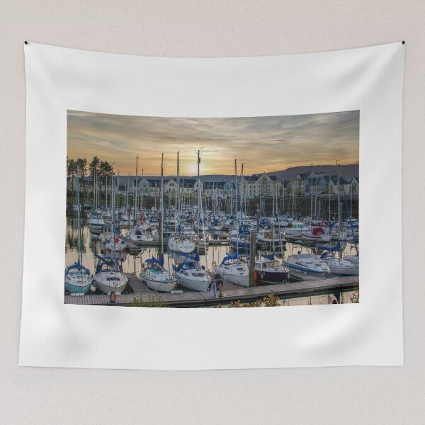 Item preview, Sunset on Inverkip Marina designed and sold by RJW Images.