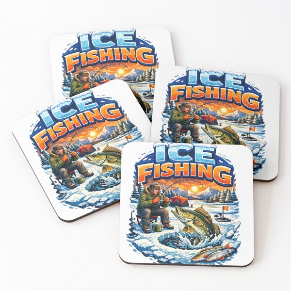 Item preview, Ice fishing  designed and sold by AmyMaries.