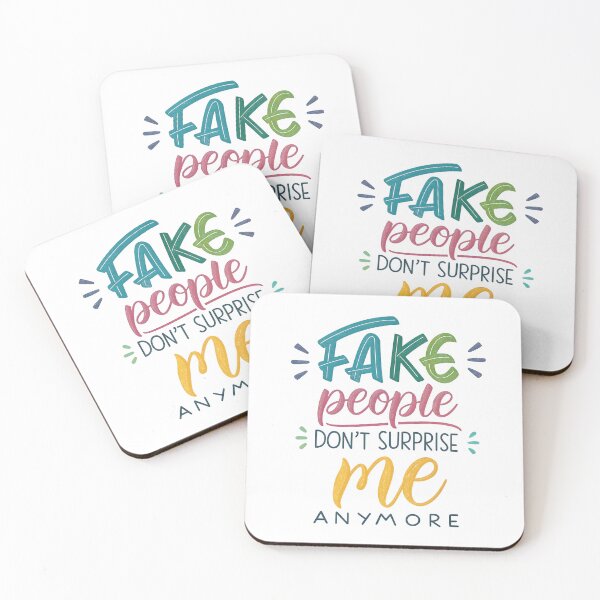 Item preview, Fake people don't surprise me designed and sold by nimmitrends.