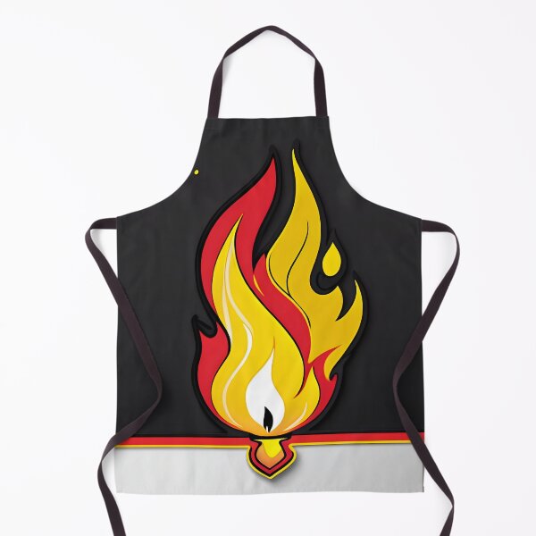 Item preview, Stylized Flames Burning Bright with Artistic Charm. designed and sold by MissYouONLY.