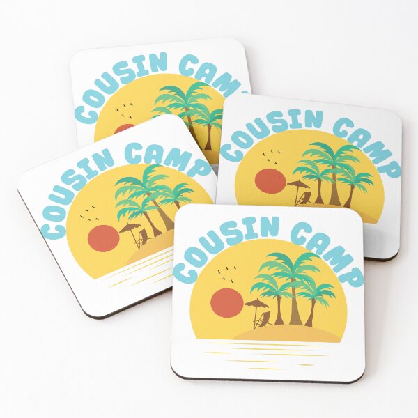 Item preview, Cousin Camp Sunset Shirt – Family Reunion & Matching Vacation Design designed and sold by PixelWaveBD.