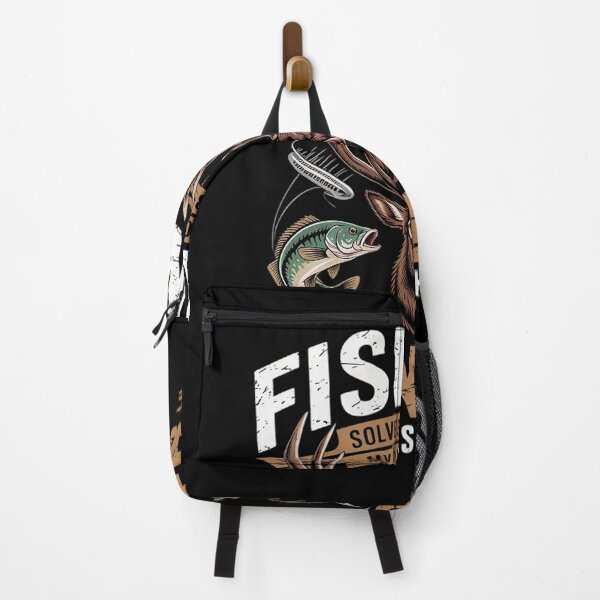 Item preview, Fishing Solves Most Of My Problems Deer Hunting designed and sold by CombatTask.