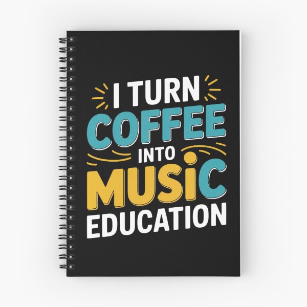 Item preview, I Turn Coffee Into Music Education 1  designed and sold by InspiredFoul.