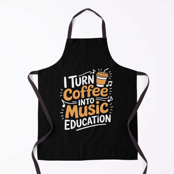 Item preview, I Turn Coffee Into Music Education 8 designed and sold by InspiredFoul.