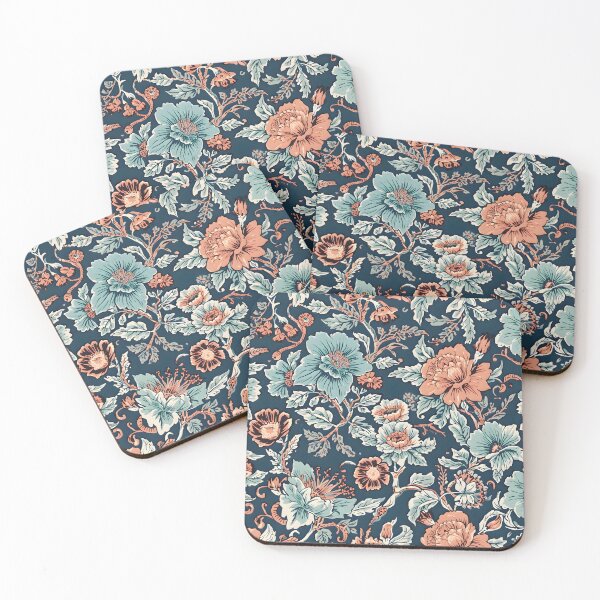 Item preview, Elegant Retro Flower Garden Surface Design designed and sold by VibranPalette.