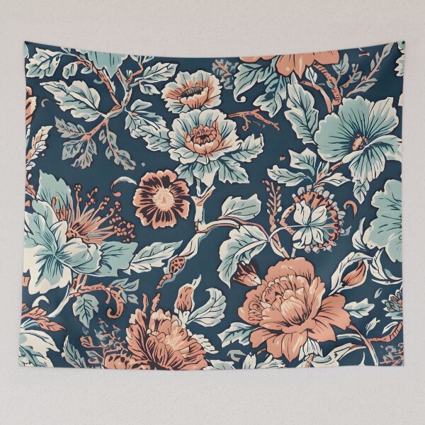 Item preview, Elegant Retro Flower Garden Surface Design designed and sold by VibranPalette.