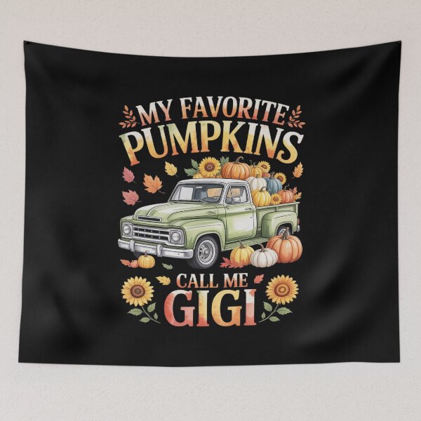 Item preview, My Favorite Pumpkins Call Me Gigi Fall Truck Thanksgiving  designed and sold by KotexTemu.