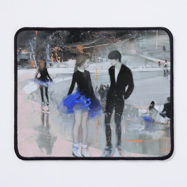 Item preview, Skaters on a Dreamy Rink designed and sold by lautir.