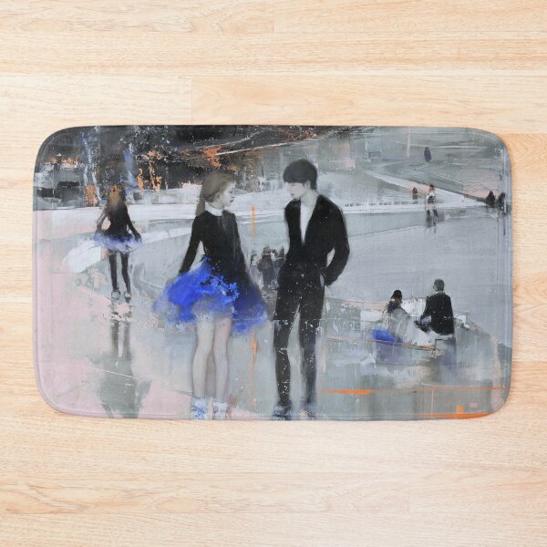 Item preview, Skaters on a Dreamy Rink designed and sold by lautir.