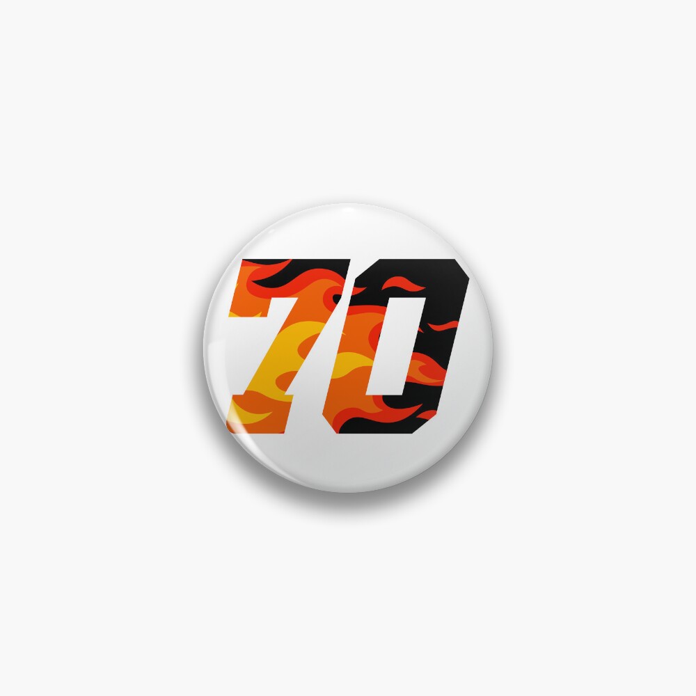 Item preview, Pin designed and sold by RacingNumbers.