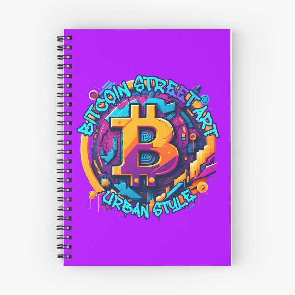 Item preview, Bitcoin Graffiti Street Art - Urban Crypto T-Shirt designed and sold by BitCrop.