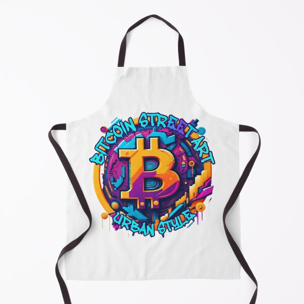 Item preview, Bitcoin Graffiti Street Art - Urban Crypto T-Shirt designed and sold by BitCrop.