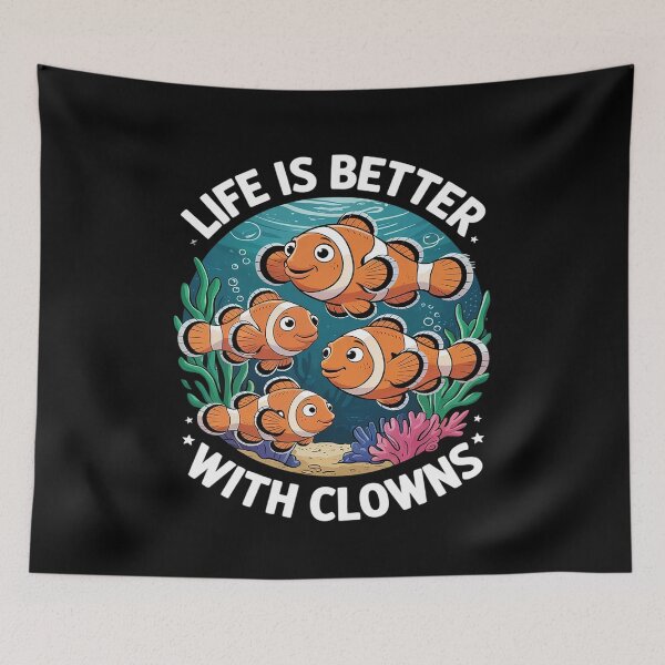 Item preview, Aquarium Clown Fish  For Men Women Fish Lovers  designed and sold by PowAcademy.