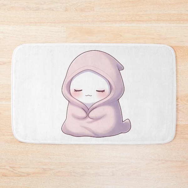 Item preview, Sleepy Cozy Ghost – Cute Kawaii Fantasy Character designed and sold by santi-ia.