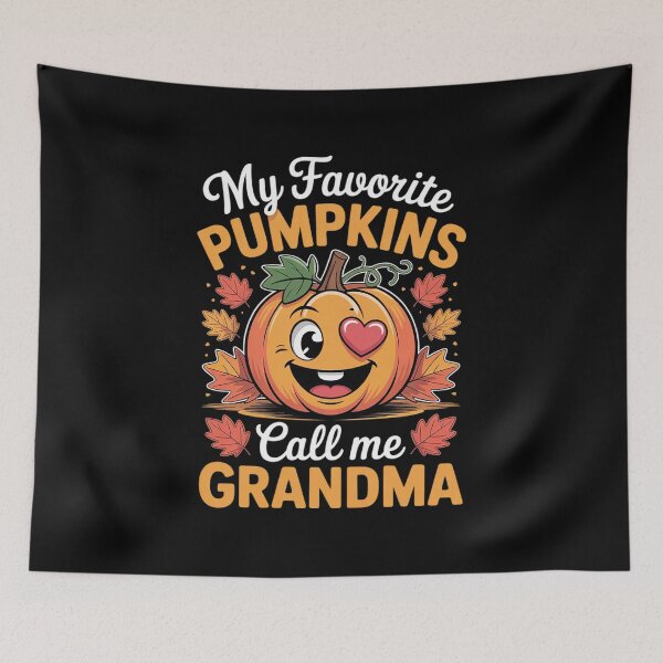 Item preview, My Favorite Pumpkins Call Me Grandma Funny Halloween  designed and sold by KotexTemu.