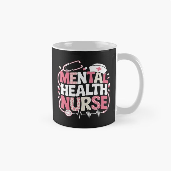 Item preview, Mental Health Nurse Stethoscope Mental Health Awareness Day designed and sold by Dolostope.
