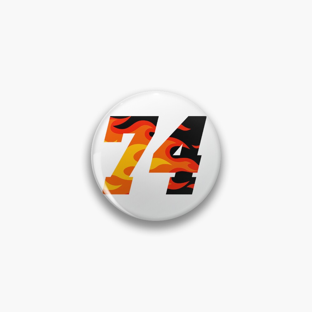 Item preview, Pin designed and sold by RacingNumbers.
