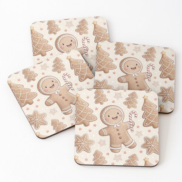 Item preview, Cute gingerbread cookies for Christmas designed and sold by Merrylands Artshop.