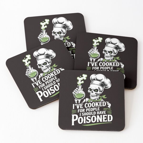 Item preview, I've Cooked for People I Should Have Poisoned – Funny Chef Quote designed and sold by Redgiant87x.