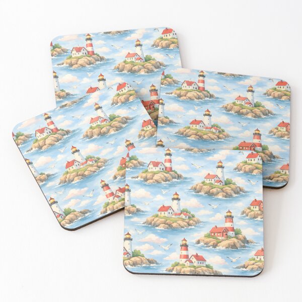 Item preview, Maine Lighthouse Dreams designed and sold by HappyRepeat.