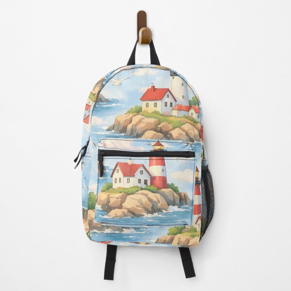Item preview, Maine Lighthouse Dreams designed and sold by HappyRepeat.