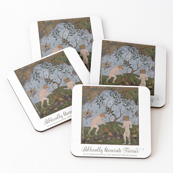 Item preview, Biblically Accurate Furries – Medieval Parody Art designed and sold by nomnom design.