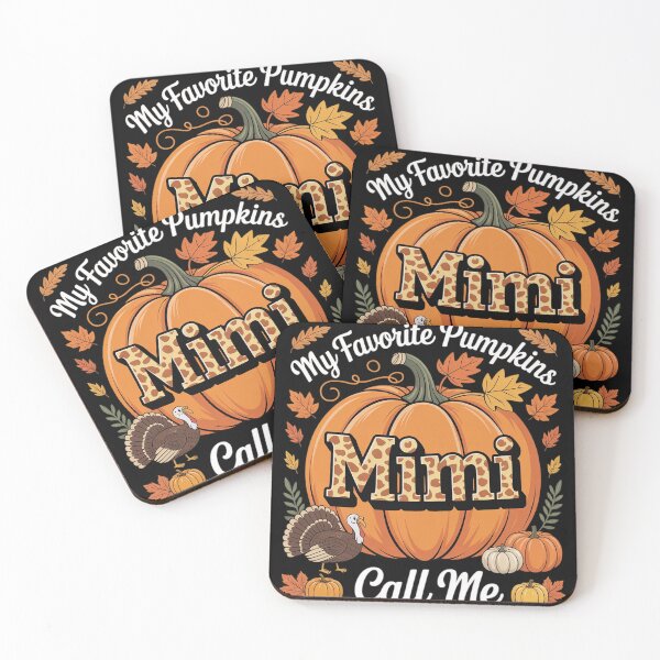 Item preview, My Favorite Pumpkins Call Me Mimi Pumpkin Thanksgiving  designed and sold by KotexTemu.