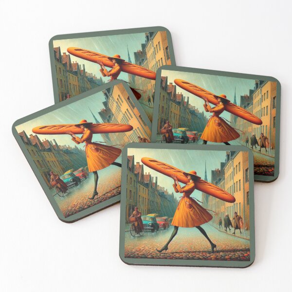 Item preview, A Rainy Day in Paris: The Giant Baguette designed and sold by daweave77.