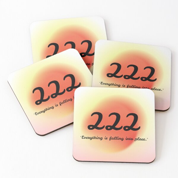 Item preview, 222 Angel Number Aura Print – Manifestation, Balance & Spiritual Alignment Aesthetic designed and sold by IManifestArt.